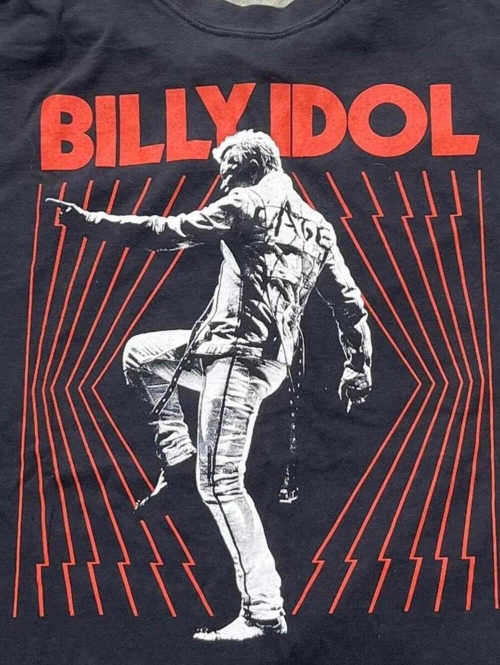 Billy Idol Preowned Large T-shirt